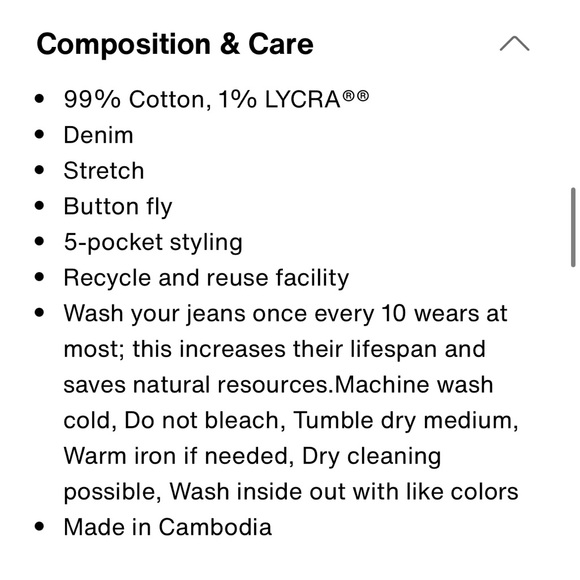 Levi’s Wedgie straight W25,L26 - Picture 8 of 8